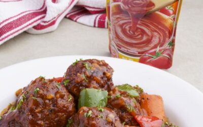 ALMONDIGAS WITH UFC TOMATO SAUCE