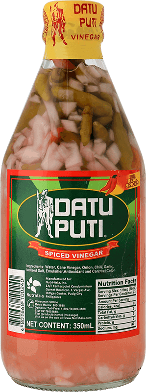 NutriAsia - Datu Puti Spiced Vinegar 350ml
