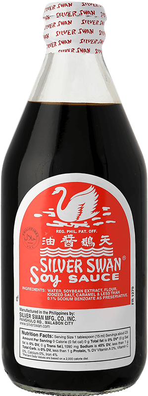 NutriAsia - Silver Swan Soy Sauce 340mL