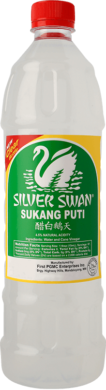 NutriAsia - Silver Swan Sukang Puti 1L