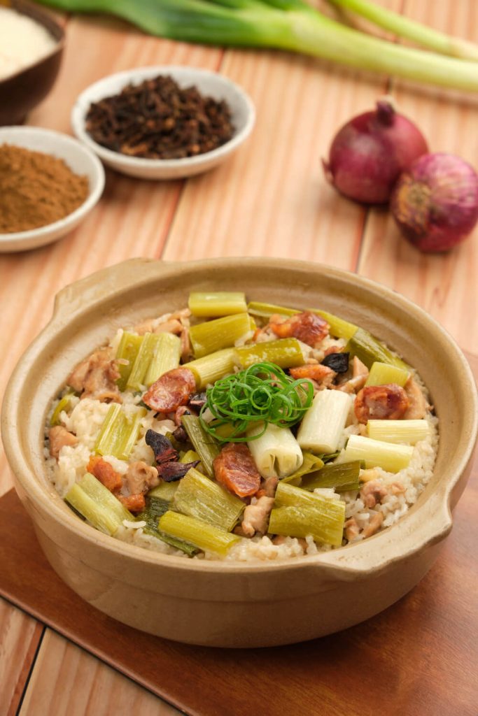 Claypot Rice Menu Chicken and Sausage Claypot Rice – NutriAsia
